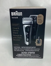 New Braun Series 8 SMART 4+1 Shaving Kit with Smart-Care Center 8567cc