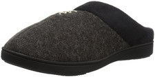 Isotoner Signature Women's Microsuede Knit Marisol Hoodback Slippers 7/8