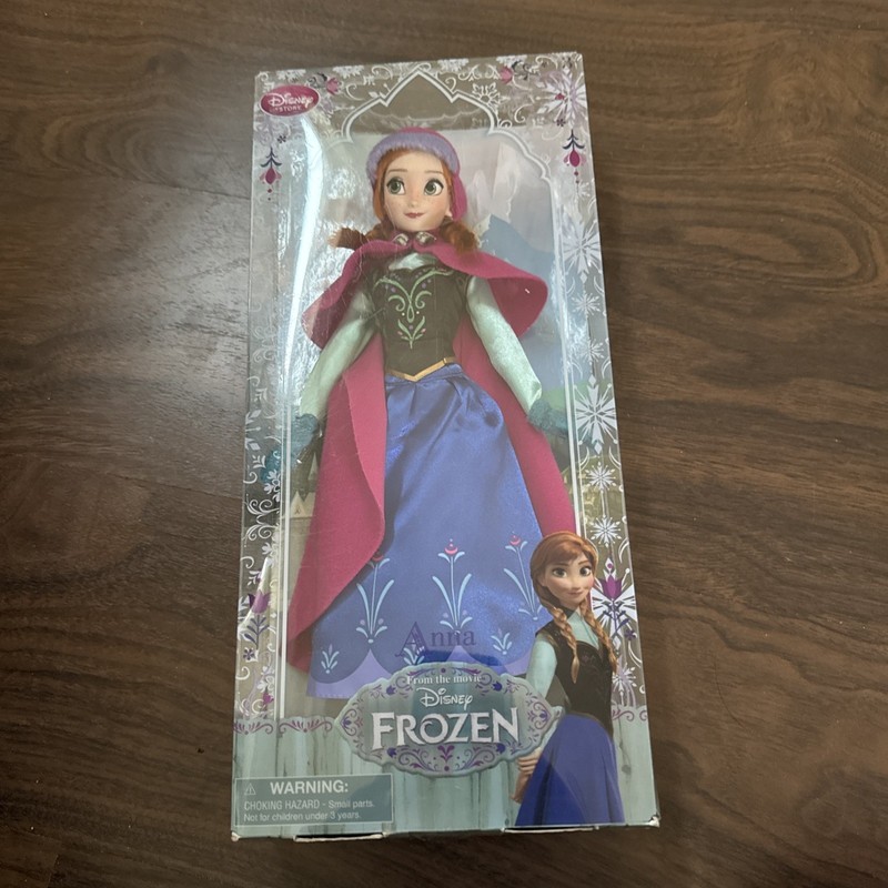 2013 Edition Disney Store FROZEN Princess Anna 12" Classic Barbie Doll