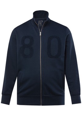 JP 1880 Herren große Größen Sweatjacke Stehkragen Badges 835055
