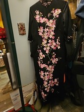 Alfred Shaheen 1970s Floral Maxi Dress Master Printer.