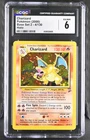 CGC 6 Charizard 4/130 2000 Base Set 2 Holo Rare Pokemon Card