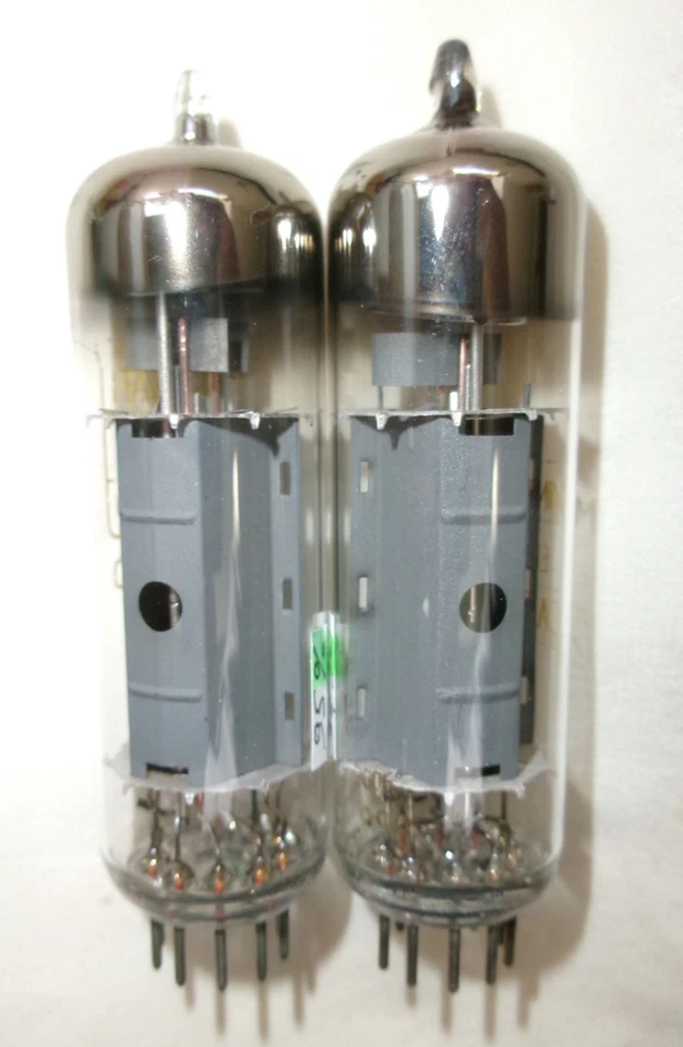 PAIRE DARIO Vacuum Pentode EL84 6BQ5  code bq  TUBE fully tested PAIR NOS ?  =°= - Photo 4/4