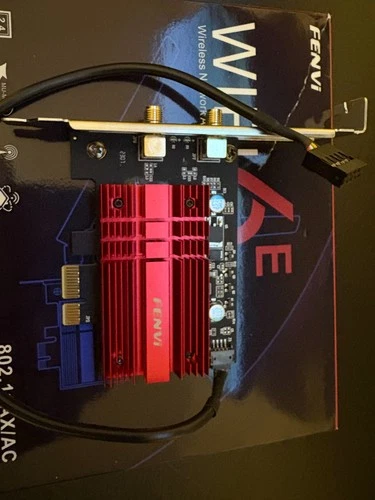 WiFi 6E AX210 PCI-E WiFi Network Card BT5.3 160MHz Fenvi