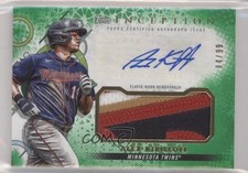 2022 Topps Inception Green 84/99 Alex Kirilloff #IAP-AK Patch Auto 1b8