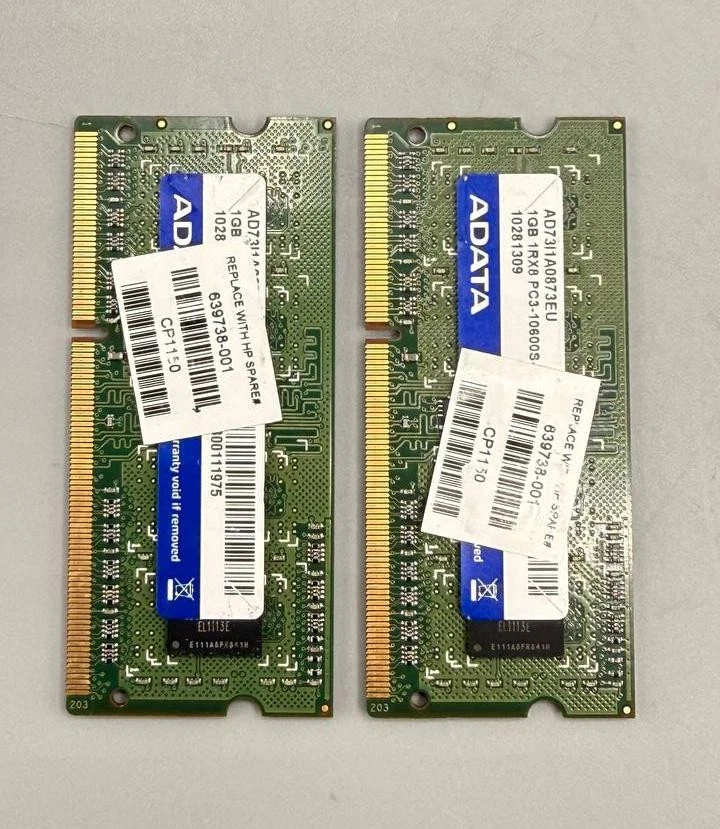 ADATA DDR3 SDRAM 2 GB Total Capacity Memory (RAM) for sale | eBay
