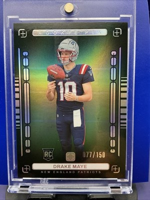 🔥 2024 Panini Photogenic “Rookie Pix” Drake Maye #2 Silver Holo /150 RC 🔥