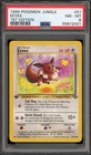 Pokemon Eevee Jungle 1st Edition #51 PSA 8