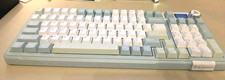 Solakaka A99 Pro Wireless Mechanical Creamy Keyboard NEW Mint Green Star Vector