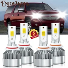 Combo LED Headlights Bulb High Low Beam For Chevrolet Suburban 1500 2000-2006