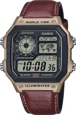 CASIO TIMELESS COLLECTION Herren Armbanduhr Chronograph AE-1200WHL-5AVEF