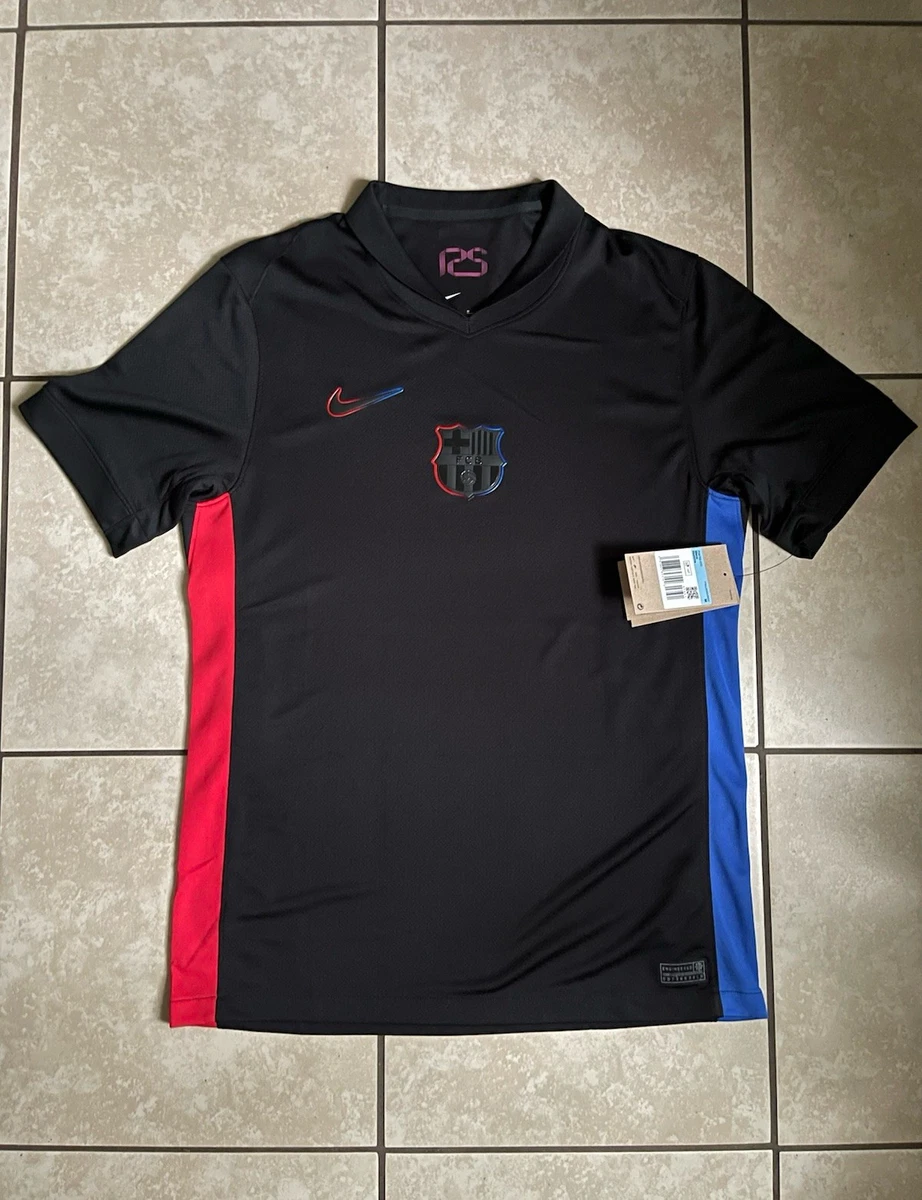 Nike FC Barcelona Black International Club Soccer Fan Apparel and