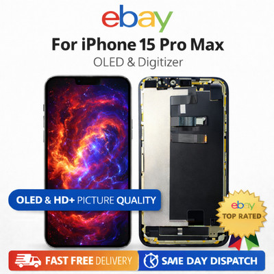 Für Apple iPhone 15 Pro Max OLED LCD Bildschirm Display Ersatz Touch Digitizer