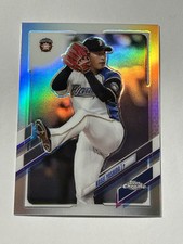 2021 Topps Chrome Nippon Kosei Yoshida Refractor #192 Nippon-Ham Fighters