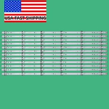 12Pcs LED Backlight Strips For RCA RWOSU6549 RWOSU6547-B RWOSU6549-B RNSMU6540
