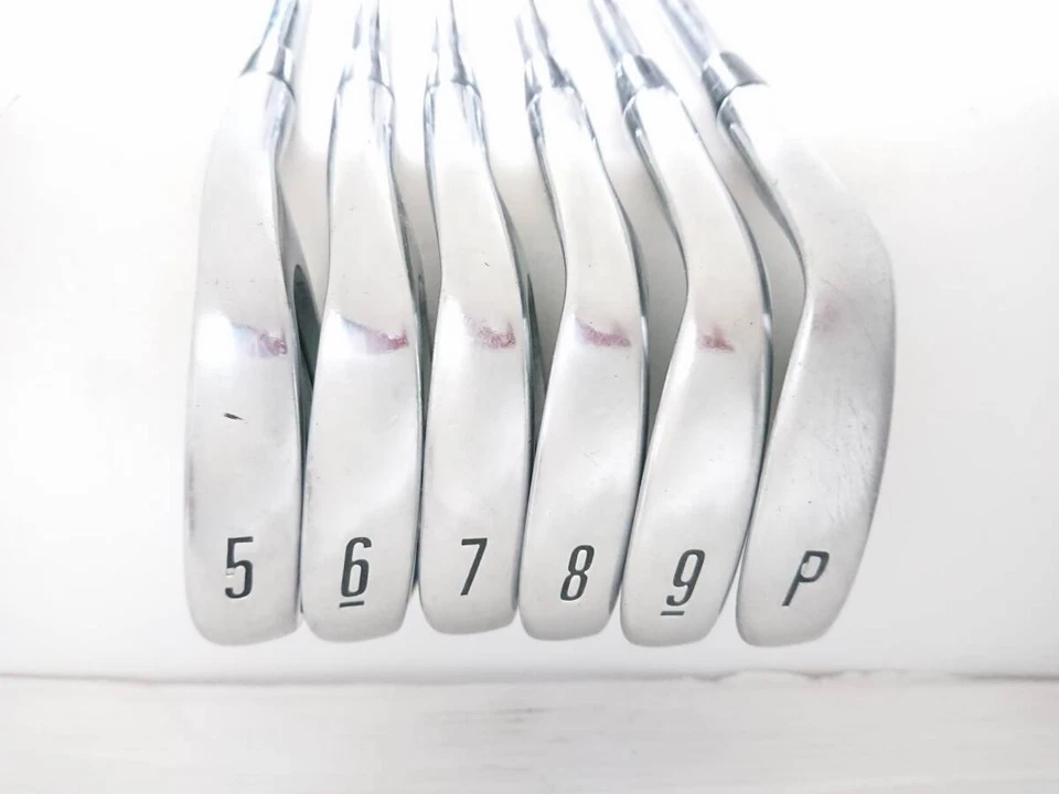 Juego de 6 palos de golf King Cobra Carbon CB DIESTRO grafito flexible usado regular Foto 3 de 4