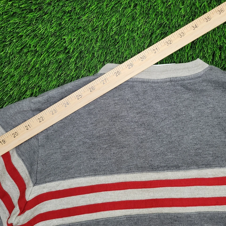 Sudadera Wilson vintage años 90 para mujer mediana 20x23 gris Foto 4 de 4