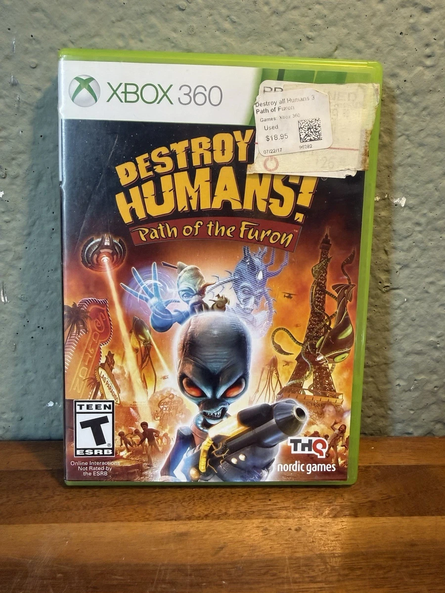 Destroy All Humans! Path of the Furon Video Games for sale | eBay
