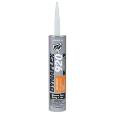 DAP DYNAFLEX 920 Premium Elastomeric Exterior Sealant: 10.1 fl oz. (Clay CL500)