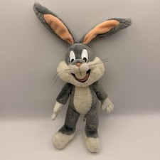 Vintage 1991 Bugs Bunny Plush 16  Looney Tunes Warner Bros 90s Poseable Ears