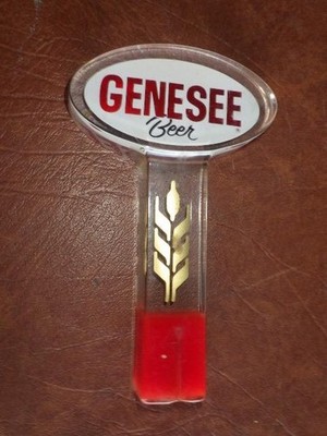 VINTAGE GENESEE BEER TAP PLASTIC HANDLE