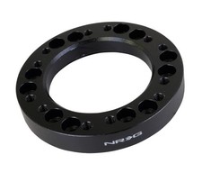 NRG-SRK-500BK Steering Wheel Quick Release Adapter Spacer, 6x70 and 6x74mm