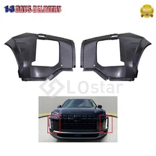 2PCS Primed Front Left Right Bumper Cover For 2023-2025 Hyundai Palisade W/ Park
