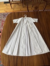Will  beth Unisex Christening/Baptism Gown w/ Gloves, New W/tag, Gorgeous, 29  L