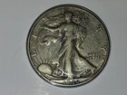 1946 D WALKING LIBERTY HALF DOLLAR 50C US COIN IN CAPSULE UNCERTIFIED 90% SILVER