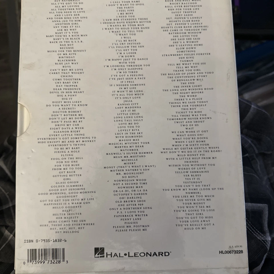 The Beatles: The Complete Scores Songbook Hardcover - Image 2 of 2