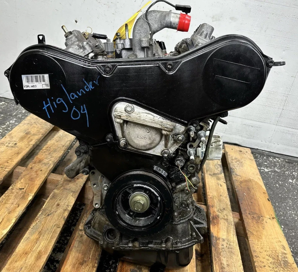 Toyota Highlander 2004 motor 3,3 L V6 3MZFE Foto 4 de 4