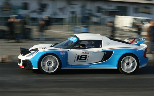 2012 Lotus Exige R-GT, Kinsmart, Racing Car, Diecast Toy Car, 5", 1:32 scale - Picture 7 of 12