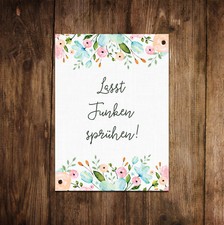 50 Wunderkerzen Schilder "Weiße Hochzeit"