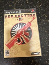 Red Faction II Sony PlayStation 2, 2002 -THQ studios-clean disk