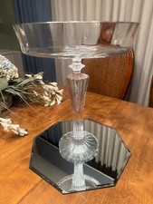 NEW with Box Baccarat Crystal Mille Nuits Compote Large Footed Fruit Bowl WOW!