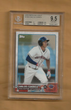 2015 Topps Pro Debut Baseball #125 Carlos Correa RC Rookie BGS 9.5 GEM MINT
