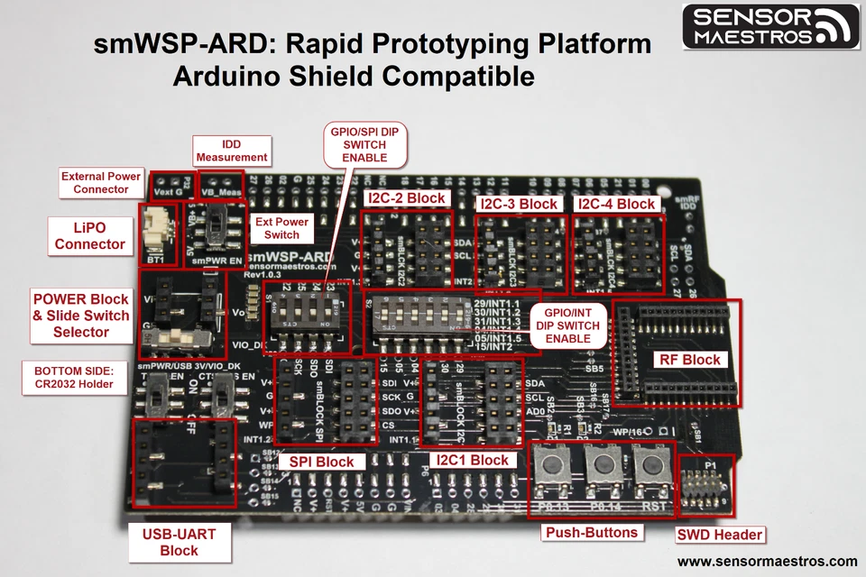 Si7006-A20 I2C Relative Humidity and Temperature Sensor Breakout Board - Image 4 of 4