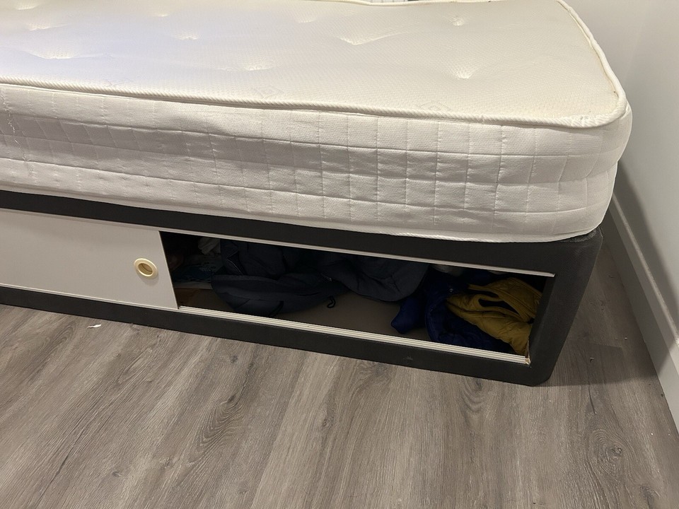 single bed with mattress eBay