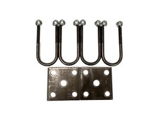 (4)Four 1-3/4 Round U-bolt kit 4 1/4 Long w/N...