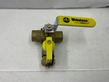 3/4” Sweat  Webstone By Nibco T-Flow Drain Valve