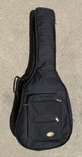 Vtg BC USA Black Deluxe Padded Case for Acoustic Guitar