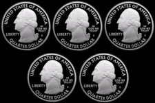 2020 S National Parks America the Beautiful Mint Clad Proof Set 5 Coins in Flips