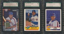 3 Card Lot 1992 93 94 Fleer Procards Edgardo Alfonzo XRC Rookie SGC 10 GEM MINT