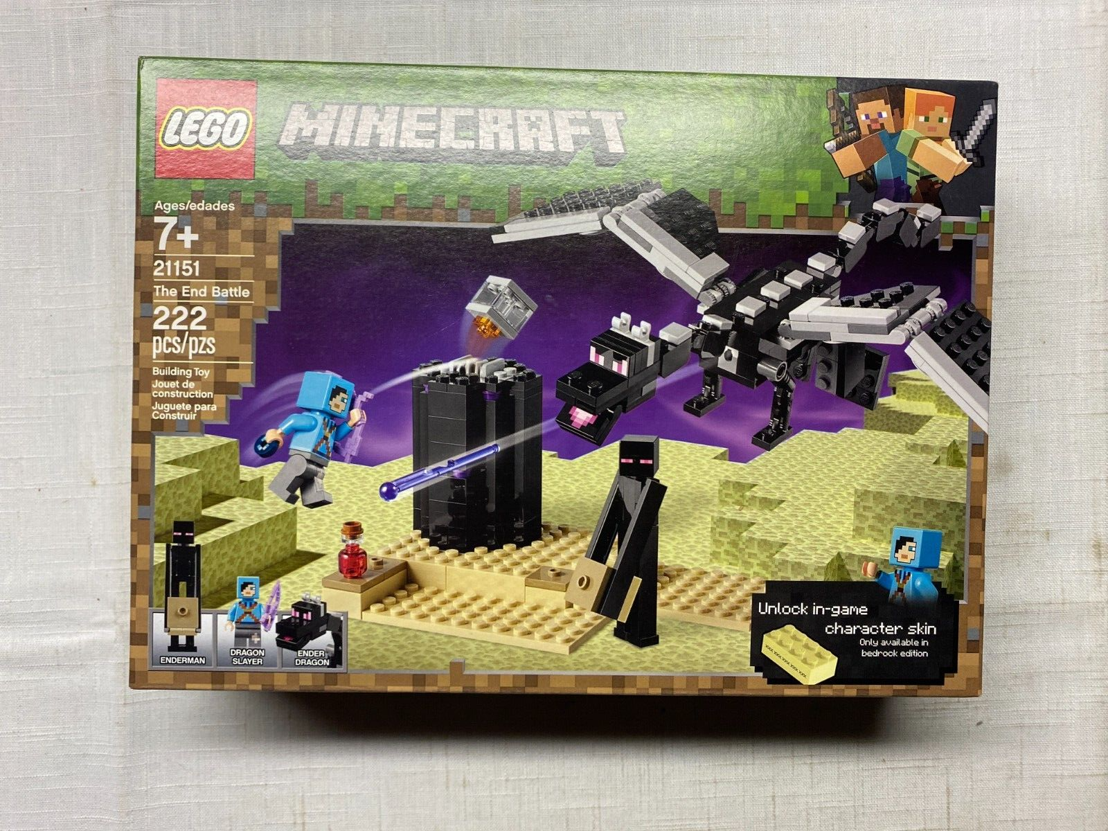 LEGO 21151 - Minecraft - The End Battle- New Sealed