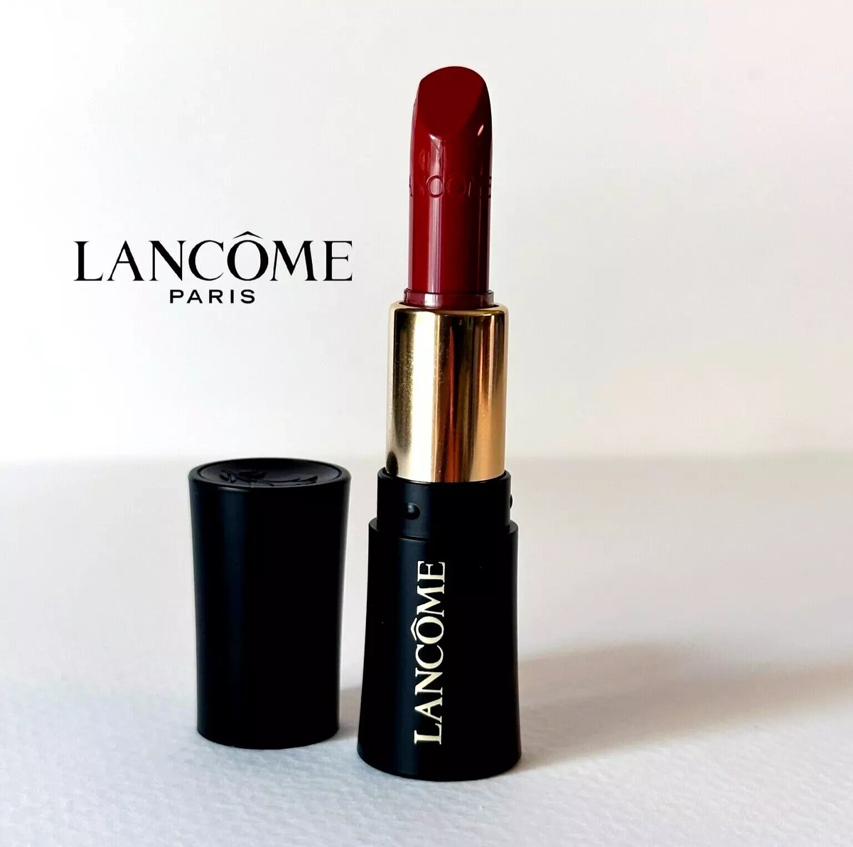New Lancome L'absolu Rouge Cream lipstick 196 French Touch Mini