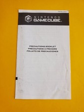 Nintendo Gamecube Health And Safety Precautions Booklet White