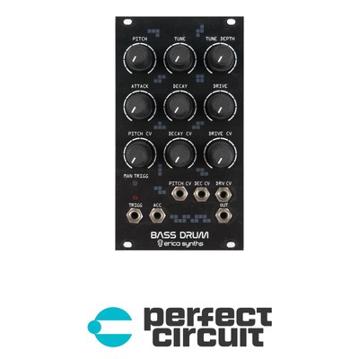 Erica Synths Bass Drum Kick Module EURORACK - USED - PERFECT CIRCUIT