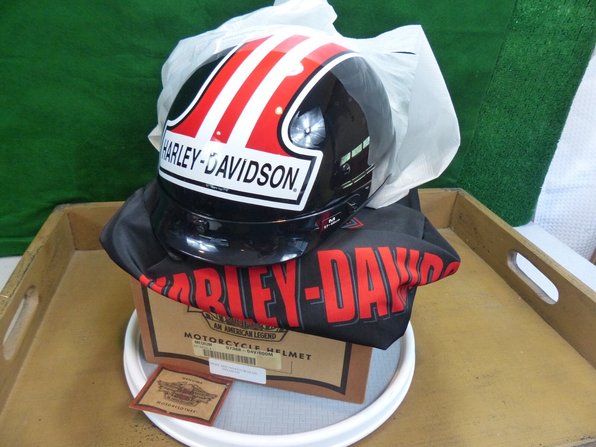 NEW Harley Davidson Radical #1 Open Face USA Motorcycle Helmet