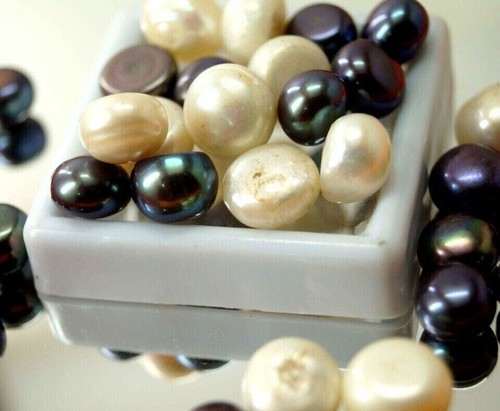 Natural 200 Ct Australian Snow Pearl Lot Round Cut EGL Certified Loose Gemstone - Picture 3 of 5