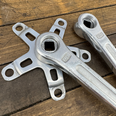 Old School BMX Fuji Crank Set 171 mm Vintage 5 arm 110 BCD Sugino